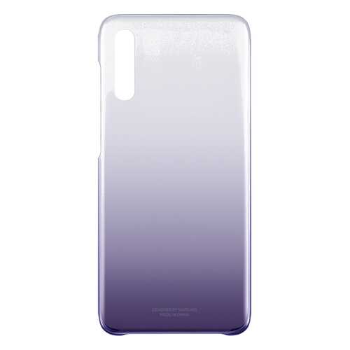 Чехол Samsung для A70 Purple/Transparent в Фианит-Ломбард
