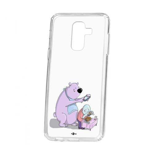 Чехол Samsung Galaxy A6 Plus (2018) A605f Kruche Print Foodstagramm в Фианит-Ломбард