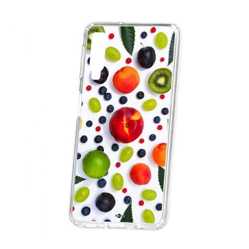 Чехол Samsung Galaxy A7 (2018) A750 Kruche Print Fruits в Фианит-Ломбард