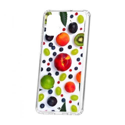 Чехол Samsung Galaxy A71 Kruche Print Fruits в Фианит-Ломбард