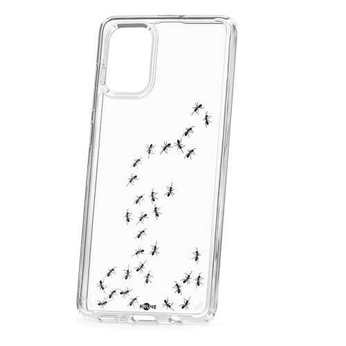 Чехол Samsung Galaxy A71 Kruche Print Муравьи в Фианит-Ломбард