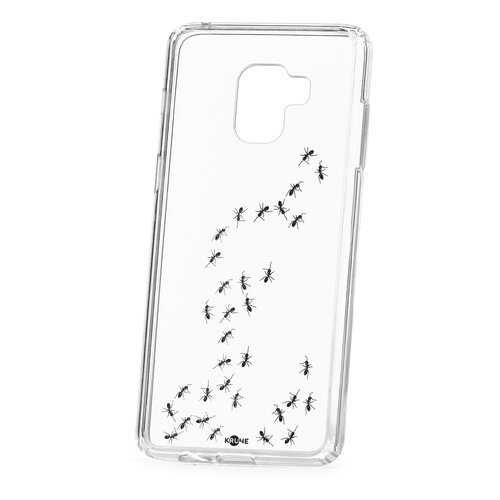 Чехол Samsung Galaxy A8+ 2018 (A730) Kruche Print Муравьи в Фианит-Ломбард