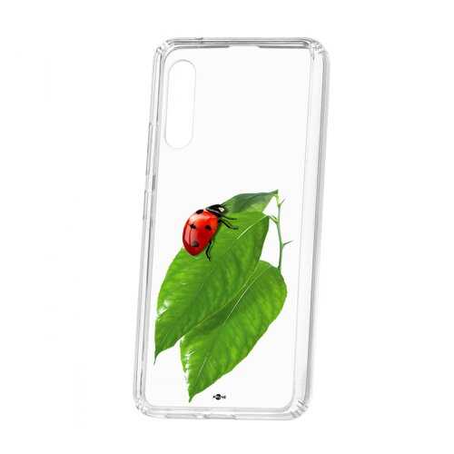 Чехол Samsung Galaxy A90 5G Kruche Print Ladybug в Фианит-Ломбард