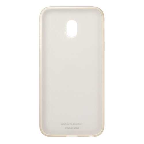 Чехол Samsung Galaxy J3 (2017) Jelly Gold (EF-AJ330TFEGRU) в Фианит-Ломбард