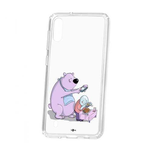 Чехол Samsung Galaxy M10 Kruche Print Foodstagramm в Фианит-Ломбард