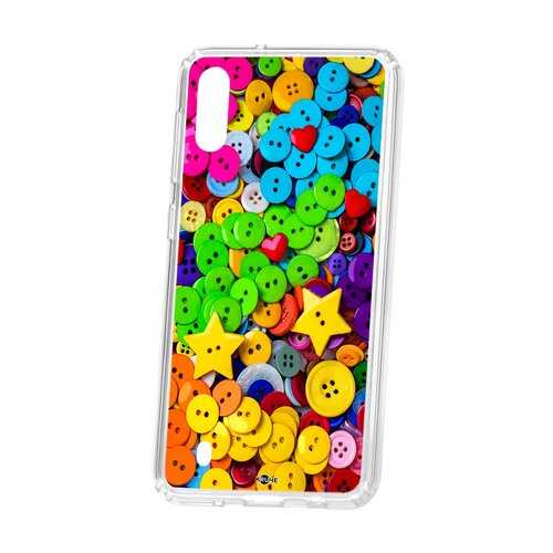 Чехол Samsung Galaxy M10 Kruche Print Пуговки в Фианит-Ломбард