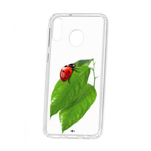 Чехол Samsung Galaxy M20 Kruche Print Ladybug в Фианит-Ломбард