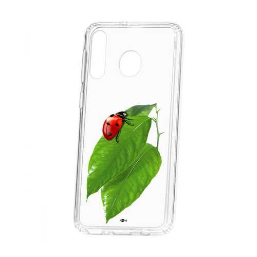 Чехол Samsung Galaxy M30 Kruche Print Ladybug в Фианит-Ломбард