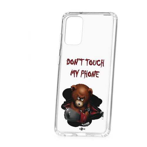 Чехол Samsung Galaxy S20 Plus Kruche Print Не бери мой телефон в Фианит-Ломбард