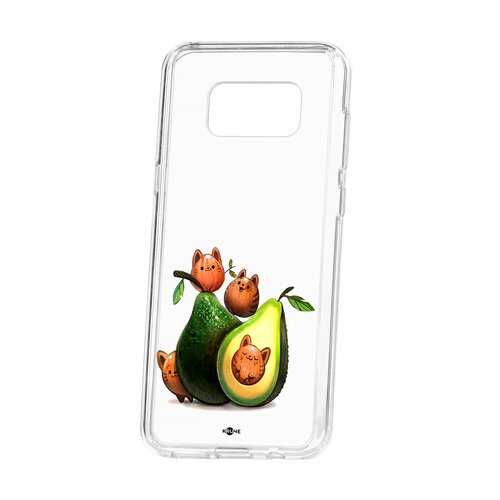 Чехол Samsung Galaxy S8 Plus Kruche Print Авокотики в Фианит-Ломбард