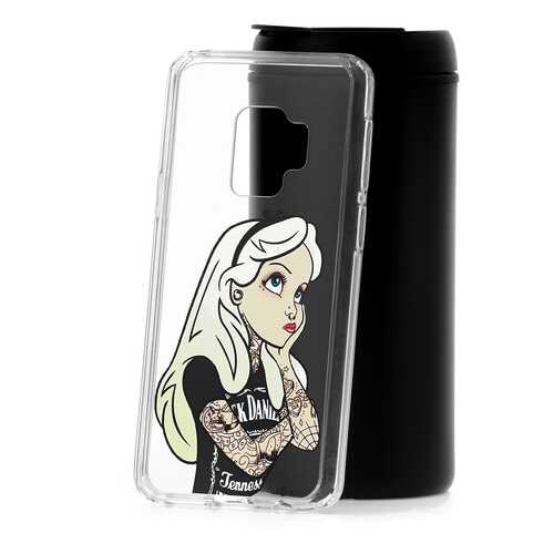 Чехол Samsung Galaxy S9 Kruche Print Tattoo Girl в Фианит-Ломбард
