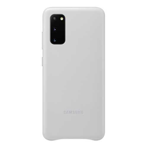 Чехол Samsung Leather Cover X1 для Galaxy S20 Silver в Фианит-Ломбард