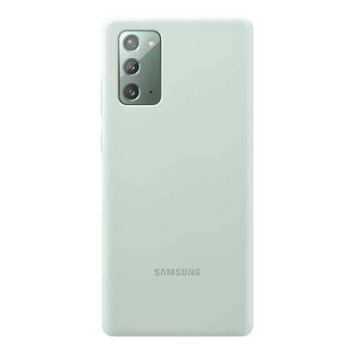 Чехол Samsung Silicone Cover для Samsung Note 20 Mint в Фианит-Ломбард
