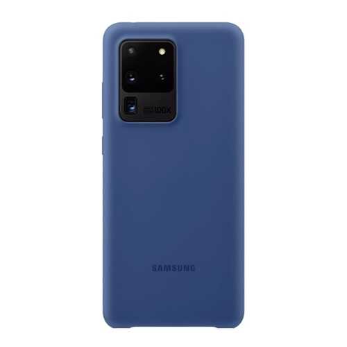 Чехол Samsung Silicone Cover Z3 для Galaxy S20 Ultra Dark Blue в Фианит-Ломбард