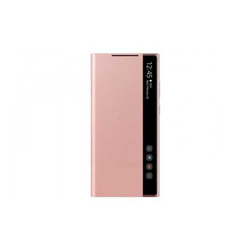 Чехол Samsung Smart Clear View Cover для Samsung Galaxy Note 20 бронзовый в Фианит-Ломбард