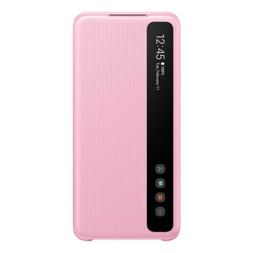 Чехол Samsung Smart Clear View Cover X1 для Galaxy S20 Pink в Фианит-Ломбард