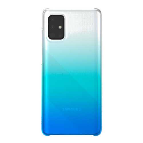 Чехол Samsung WITS Gradation Hard Case для Samsung Galaxy A71 Blue в Фианит-Ломбард