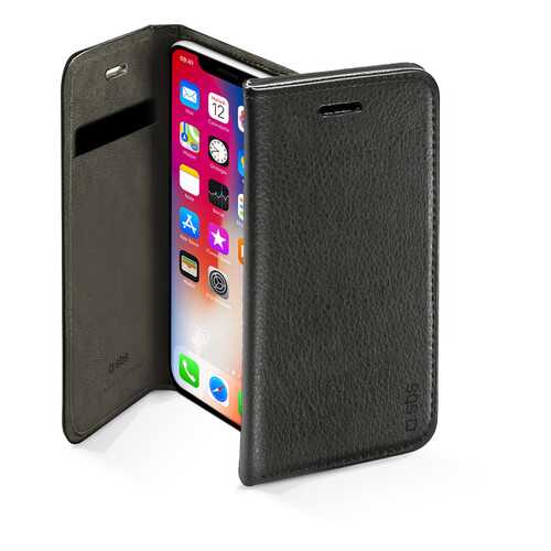 Чехол SBS Book card case для iPhone X/XS Black в Фианит-Ломбард