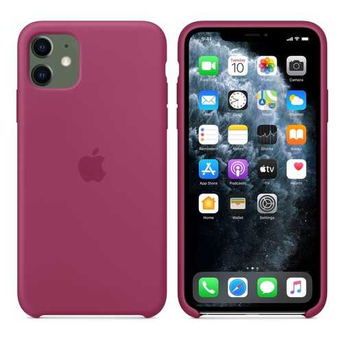 Чехол Silicone Case для Apple iPhone 11 Pomegranate (MWVZ2FE/A) в Фианит-Ломбард