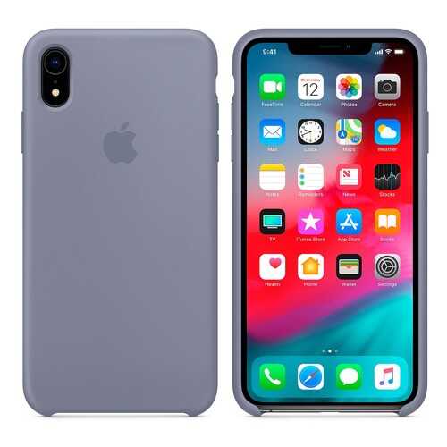 Чехол Silicone Case для Apple iPhone XR Lavender Gray (MWO72FE/A) в Фианит-Ломбард
