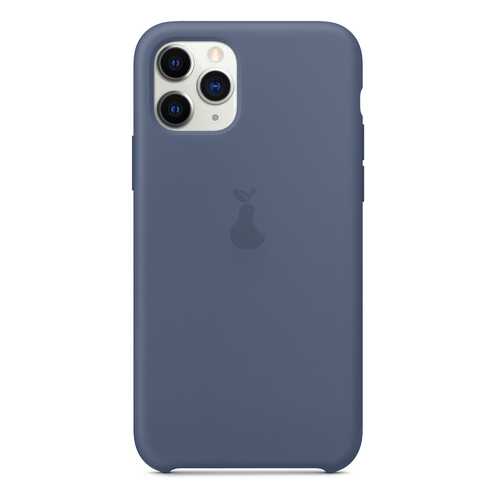 Чехол Silicone Case для iPhone 11 Pro Max Премиум, синий, SCPQIP11PM-56-ALAS в Фианит-Ломбард