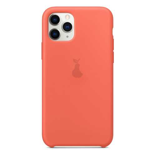 Чехол Silicone Case для iPhone 11 Pro Премиум, оранжевый, SCPQIP11P-08-CLEM в Фианит-Ломбард