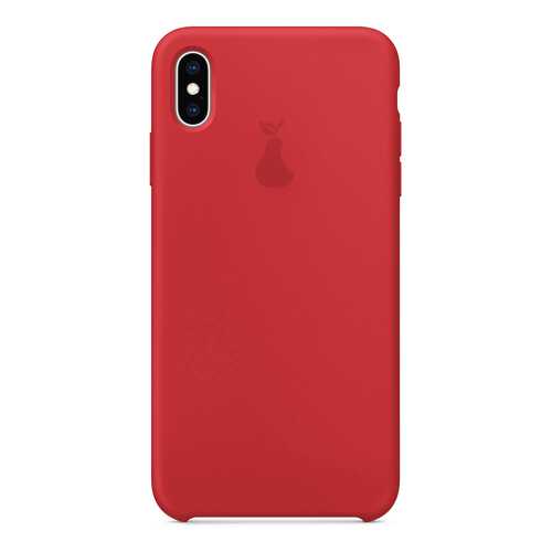 Чехол Silicone Case для iPhone X/XS, красный, SCIPXXS-14-PRED в Фианит-Ломбард