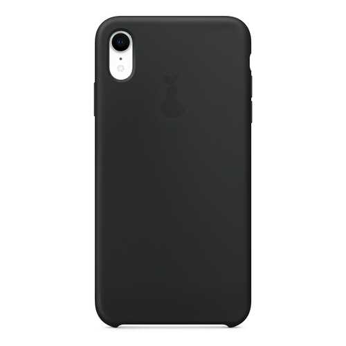 Чехол Silicone Case для iPhone XR Премиум, черный, SCPQIPXR-18-BLAC в Фианит-Ломбард