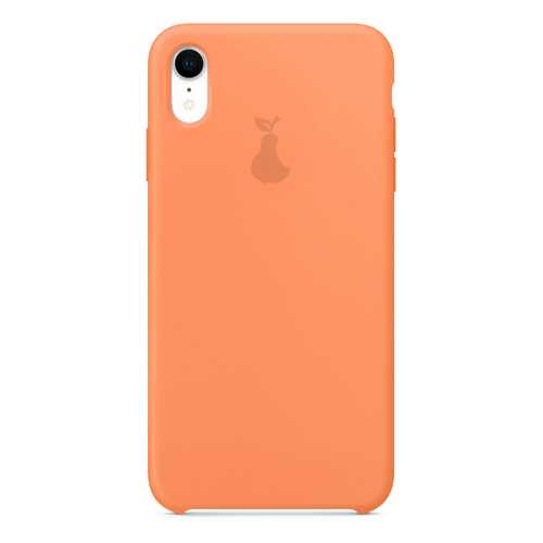 Чехол Silicone Case для iPhone XR Премиум, оранжевый, SCPQIPXR-02-CLEM в Фианит-Ломбард