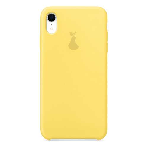 Чехол Silicone Case для iPhone XR Премиум, желтый, SCPQIPXR-04-YELO в Фианит-Ломбард