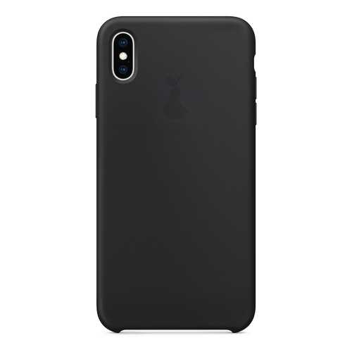Чехол Silicone Case для iPhone XS Max, черный, SCIPXSM-18-BLAC в Фианит-Ломбард