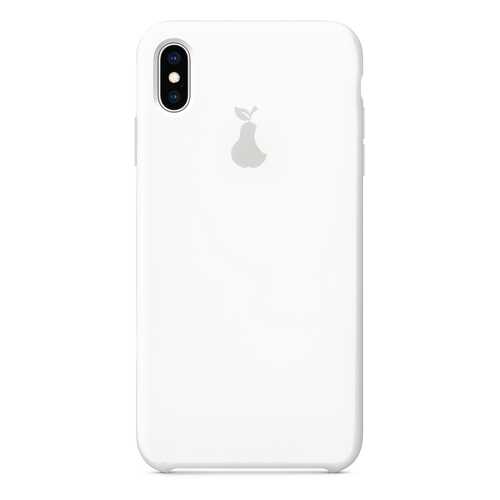 Чехол Silicone Case для iPhone XS Max Премиум, белый, SCPQIPXSM-09-WHIT в Фианит-Ломбард