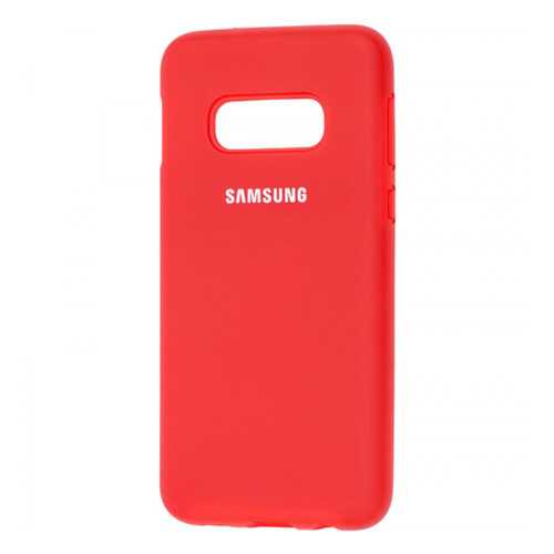 Чехол Silicone Cover для Samsung Galaxy S10 Plus (full protective) Red в Фианит-Ломбард