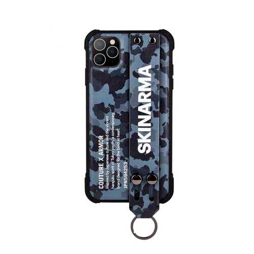 Чехол Skinarma для Apple iPhone 11 Pro Max Camo Navy в Фианит-Ломбард