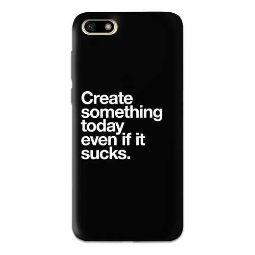 Чехол СМАКС Create something today для Huawei Y5 Prime в Фианит-Ломбард