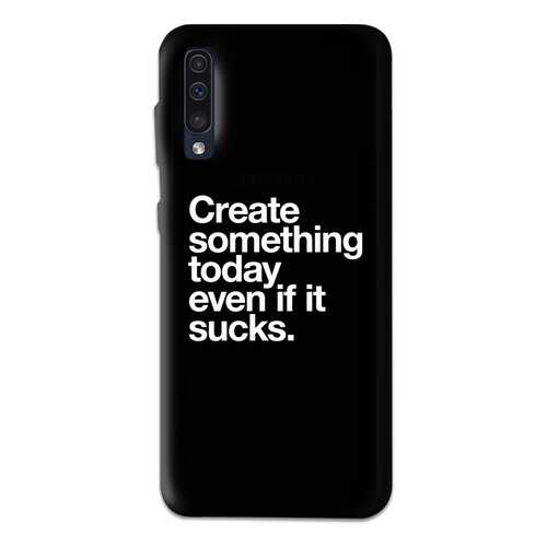 Чехол СМАКС Create something today для Samsung Galaxy A50 в Фианит-Ломбард