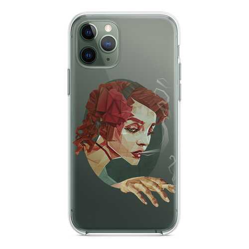 Чехол СМАКС Девушка с сигаретой для Apple iPhone 11 Pro в Фианит-Ломбард