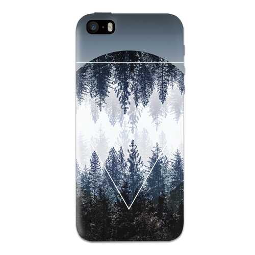 Чехол СМАКС Mirror Woods для Apple iPhone 5/5S/SE в Фианит-Ломбард