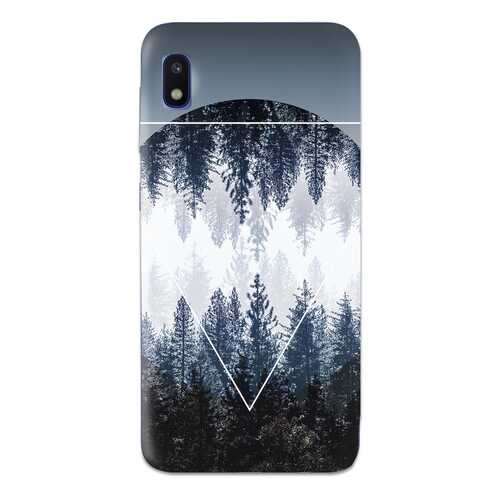 Чехол СМАКС Mirror Woods для Samsung Galaxy A10 в Фианит-Ломбард