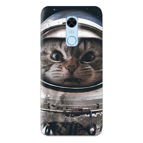 Чехол СМАКС Space Cat для Xiaomi Redmi 5 Plus (2017) в Фианит-Ломбард