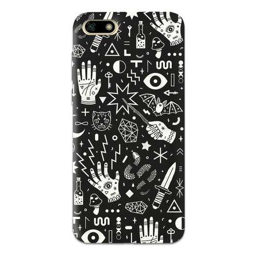 Чехол СМАКС Witchcraft для Huawei Y5 Prime (2018) в Фианит-Ломбард