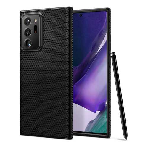 Чехол Spigen Liquid Air (ACS01392) для Samsung Galaxy Note 20 Ultra (Matte Black) в Фианит-Ломбард