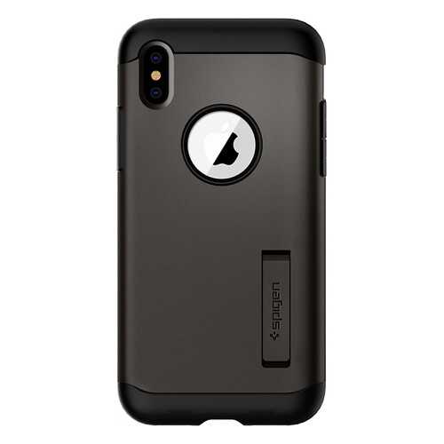 Чехол Spigen Slim Armor (065CS25153) для iPhone Xs Max (Gunmetal) в Фианит-Ломбард