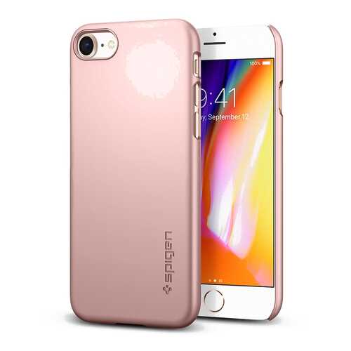 Чехол Spigen Thin Fit для Apple iPhone 8 Rose Gold (054CS22207) в Фианит-Ломбард