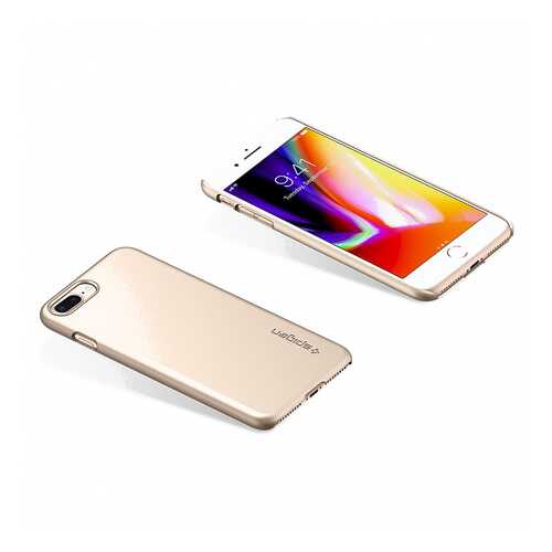 Чехол Spigen Thin Fit для iPhone 8 Plus «розовое золото» в Фианит-Ломбард