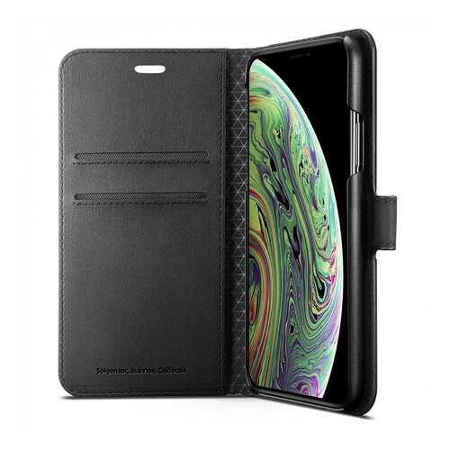 Чехол Spigen Wallet S (065CS24841) для iPhone Xs Max (Black) в Фианит-Ломбард