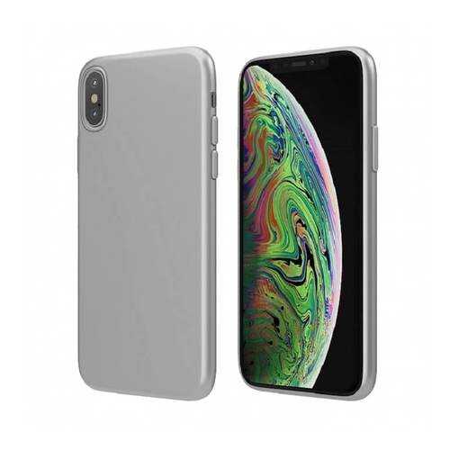 Чехол Vipe для Apple iPhone XS Silver в Фианит-Ломбард