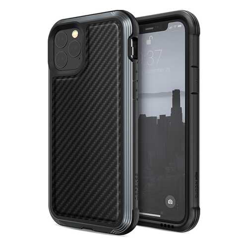 Чехол X-Doria Defense Lux для Apple iPhone 11 Pro Black в Фианит-Ломбард