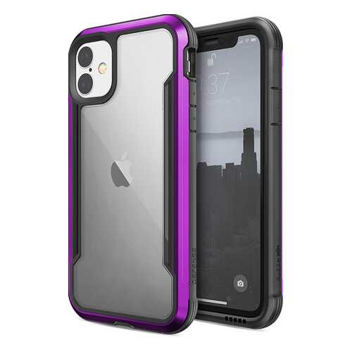 Чехол X-Doria Defense Shield для iPhone 11 Purple в Фианит-Ломбард