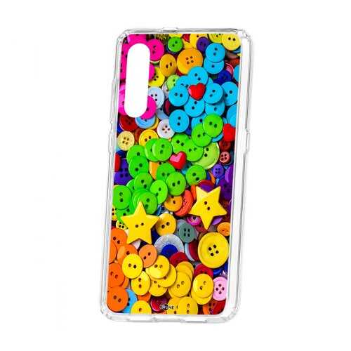 Чехол Xiaomi Mi 9 Kruche Print Пуговки в Фианит-Ломбард